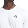 Detalle de la camiseta Adidas Club 3 Bandas Blanca