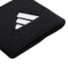 Muñequeras Cortas de Adidas Negras