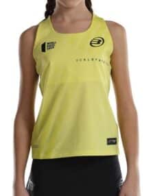 Camiseta de pádel y tenis Bullpadel Llave amarilla
