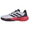Lateral de las Zapatillas Adidas Courtjam Control Blanco