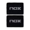 Blíster 2 Muñequeras NOX Negro/Blanco de pádel