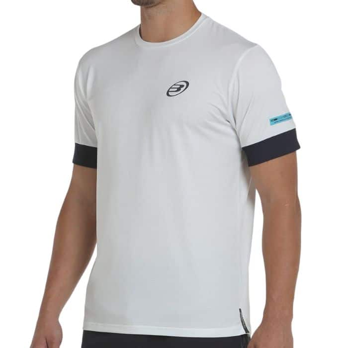 Camiseta Bullpadel de Hombre Marfi Hielo