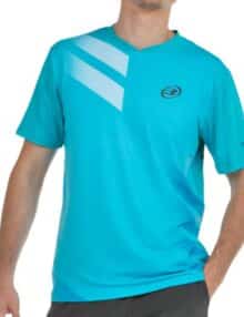 Camiseta Bullpadel Maron Azul Turquesa