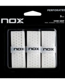 Blíster 3 Overgrips NOX Pro Perforados Blancos