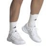 Detalle de las zapatillas Adidas Gamecourt 2 Blancas