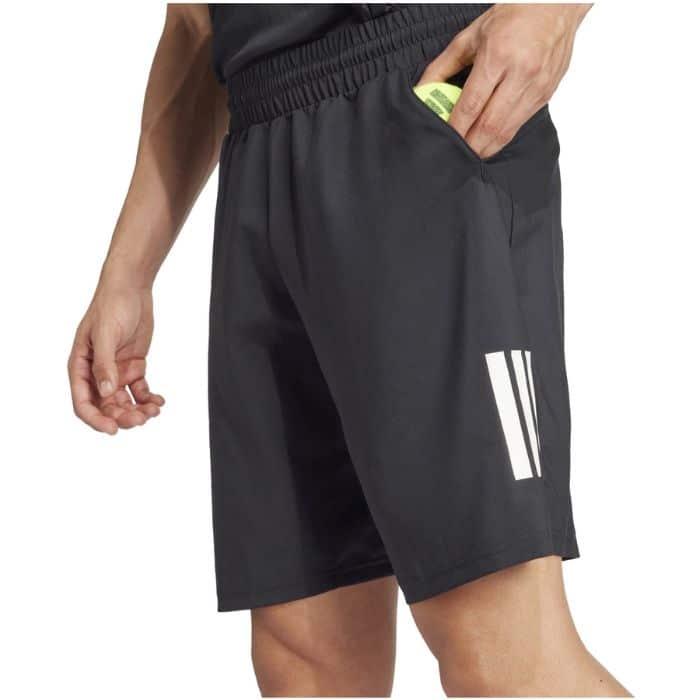 Short Adidas Club 3STR Negro de Hombre