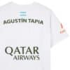 Detalle de la Camiseta Oficial NOX Agustín Tapia Blanca