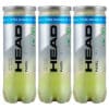 3 botes de pelotas HEAD Padel Pro+