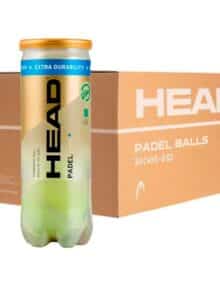 Cajón de 24 botes de Pelotas HEAD Padel Pro S+