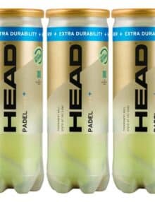 Tripack Pelotas HEAD Padel Pro S+
