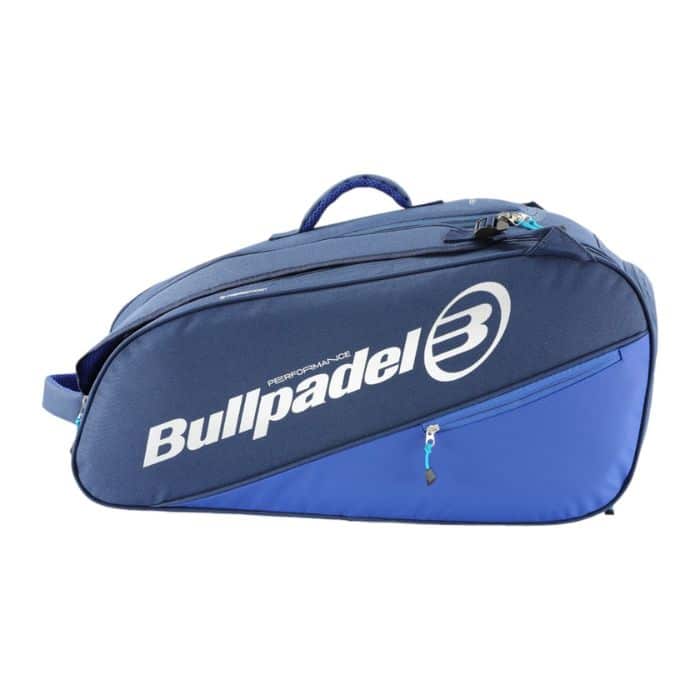 Lateral del Paletero de Bullpadel Performance en color azul
