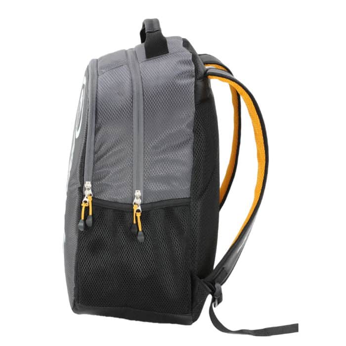 Lateral de la Mochila Bullpadel Performance Negra