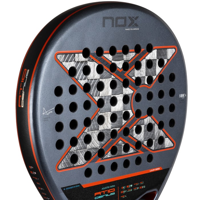 Detalle del Plano de la Pala NOX AT10 Genius 18K