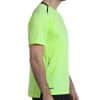Camiseta Bullpadel Hombre Acilo Amarillo Flúor