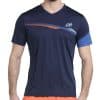 Camiseta Bullpadel Hombre Letra Azul Marino