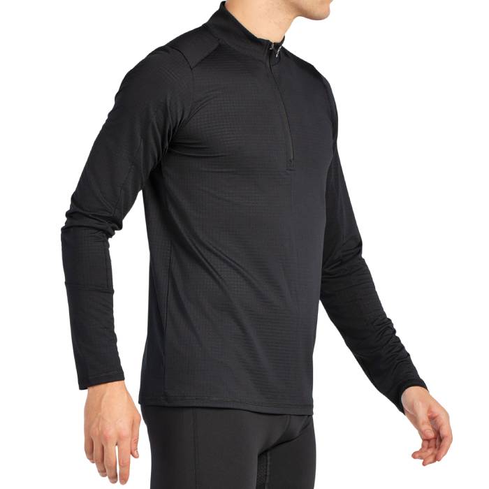 Camiseta Brise negra - Ropa Bullpadel hombre