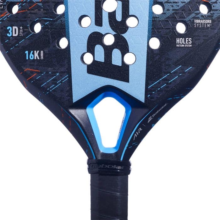 Detalle de la pala Babolat Air Viper