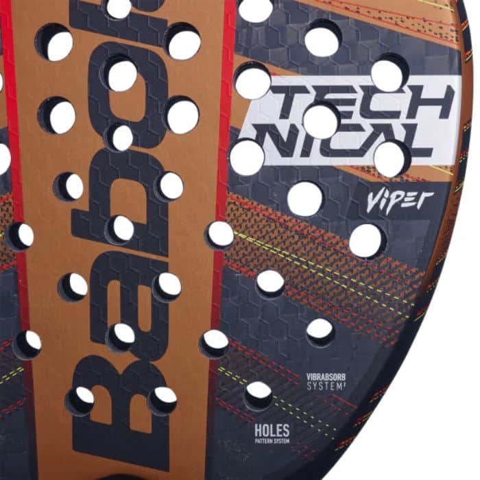 Detalle del plano de la pala Technical Viper Babolat