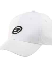 Gorra de pádel y tenis blanca de Bullpadel
