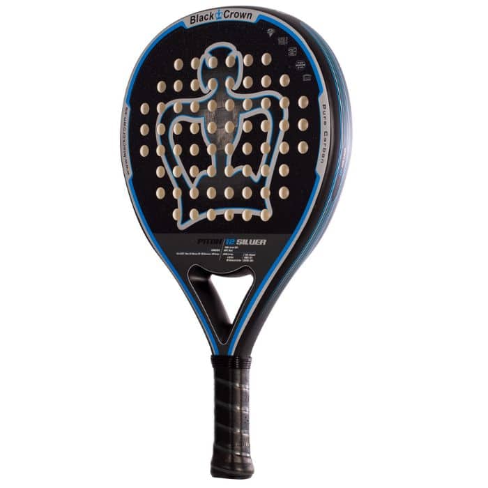 Lateral de la pala Black Crown Piton 12 Silver