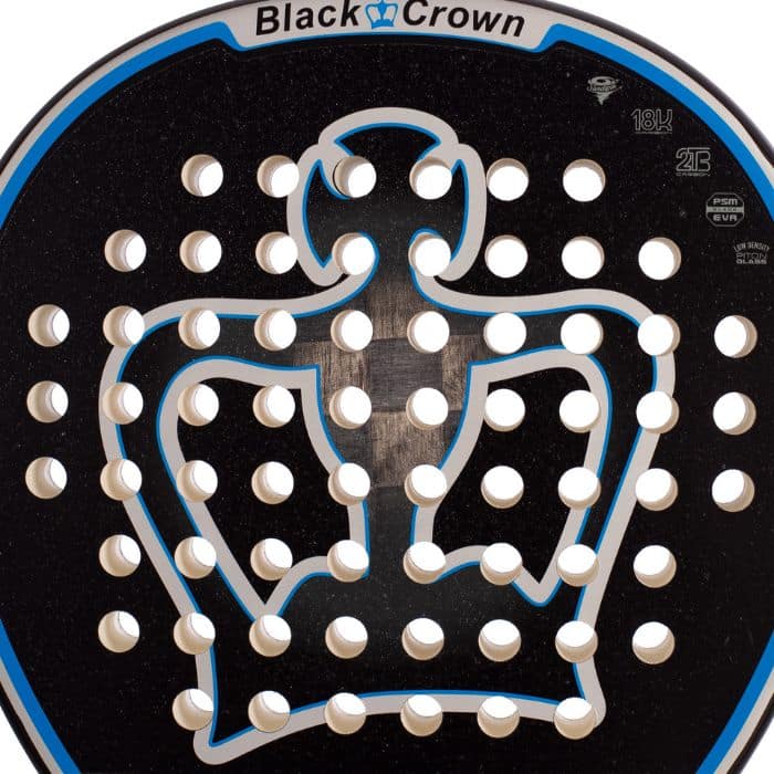 Detalle de la pala Black Crown Piton 12 Silver