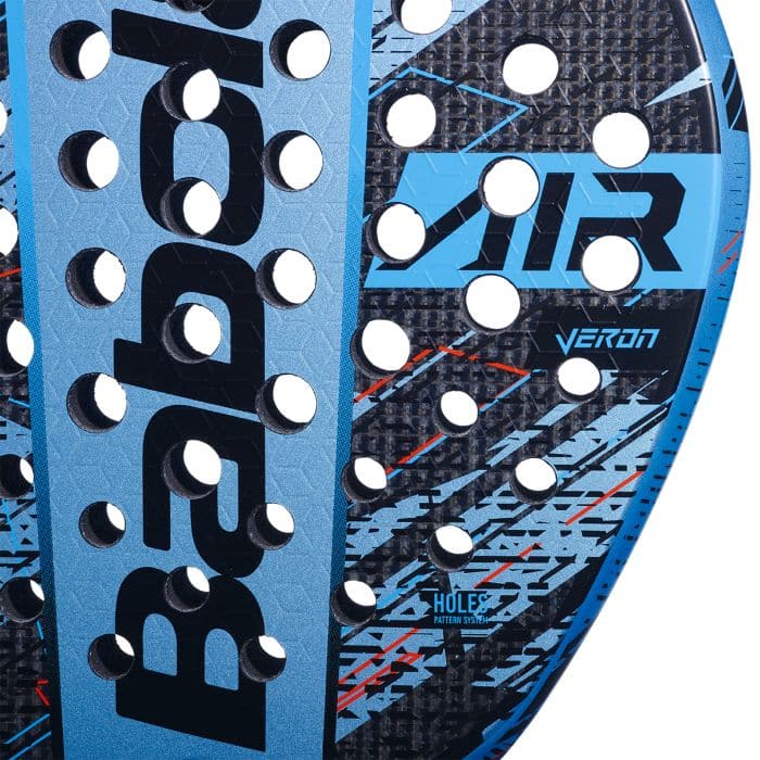 Detalle del plano de la pala Babolat