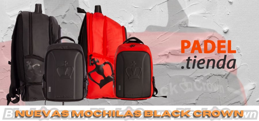 Colección Mochilas Black Crown 2024