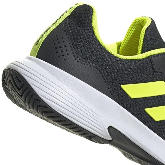 Detalle Zapatillas Adidas Gamecourt 2 Black