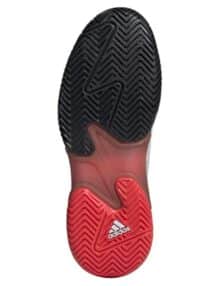Suela de las Zapatillas Adidas Barricade Blancas