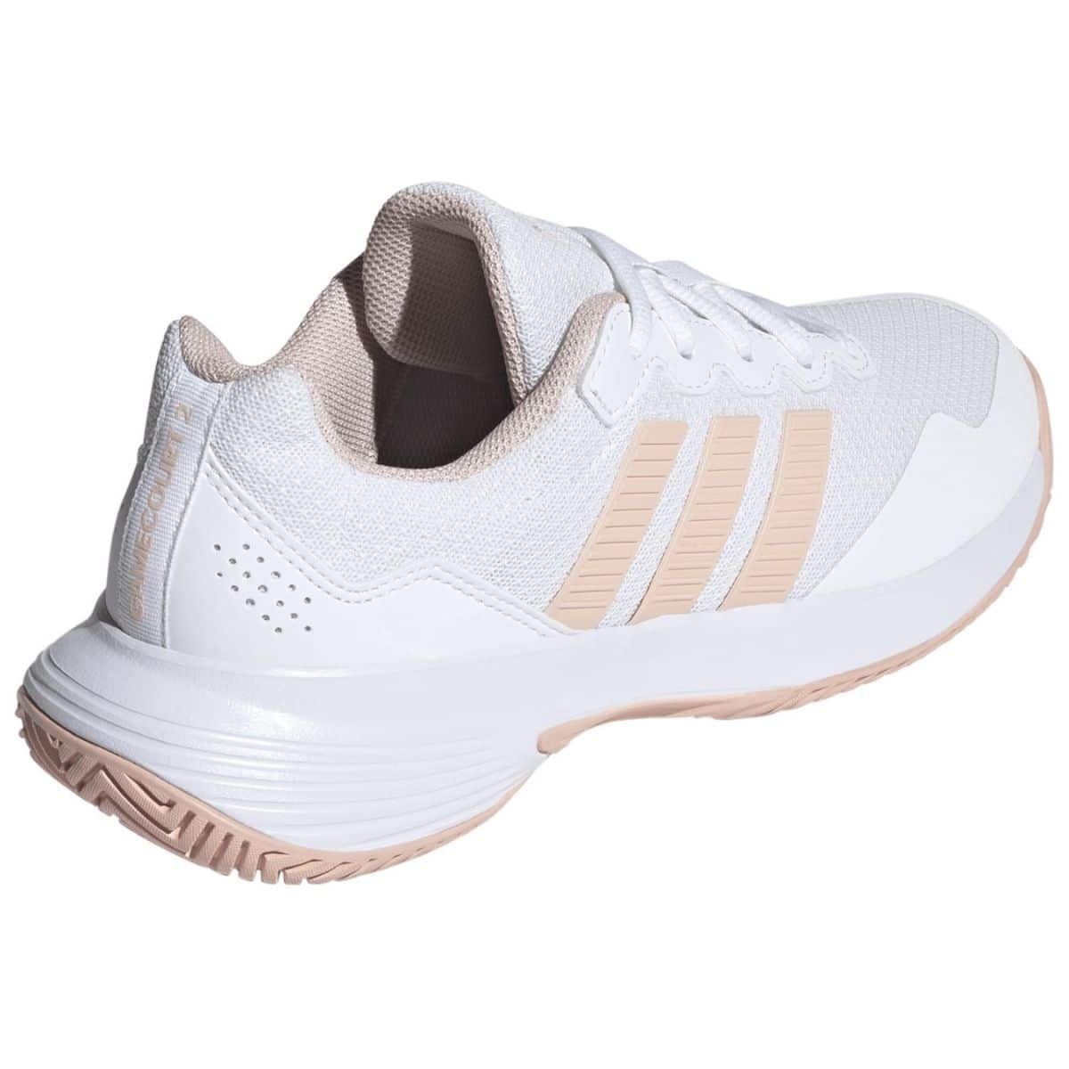 Detalles de las Zapatillas Adidas Gamecourt 2 Woman Blancas
