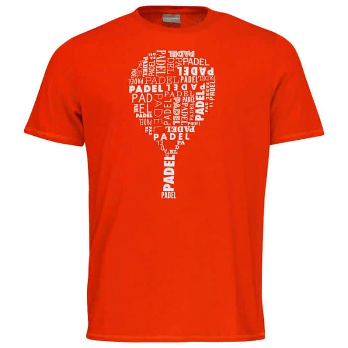 Camiseta HEAD Padel Naranja