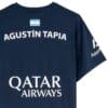 Detalle de la Camiseta NOX Oficial Agustín Tapia Azul Marino