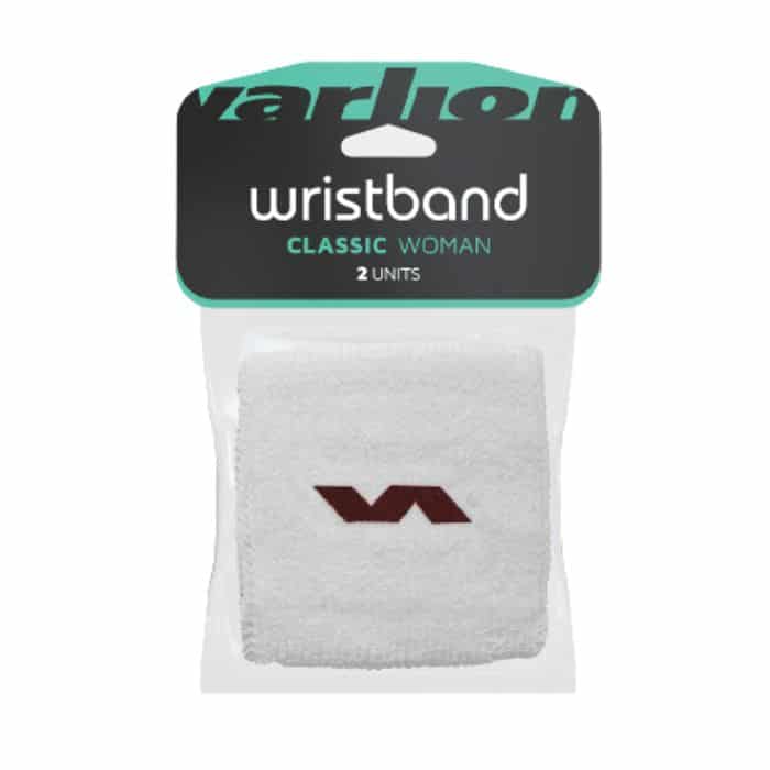 Muñequeras Varlion Classic Woman Blanco/Rojo