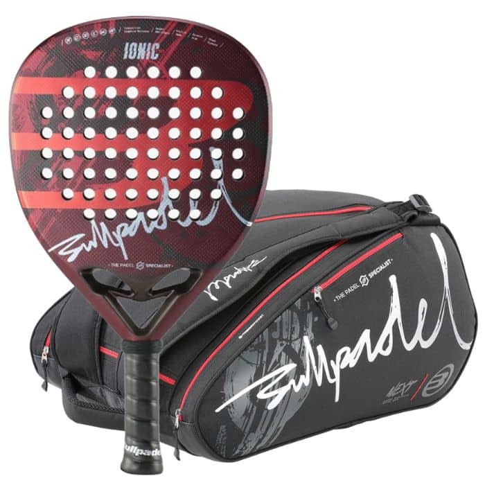 Pack Bullpadel Ionic Power + Paletero