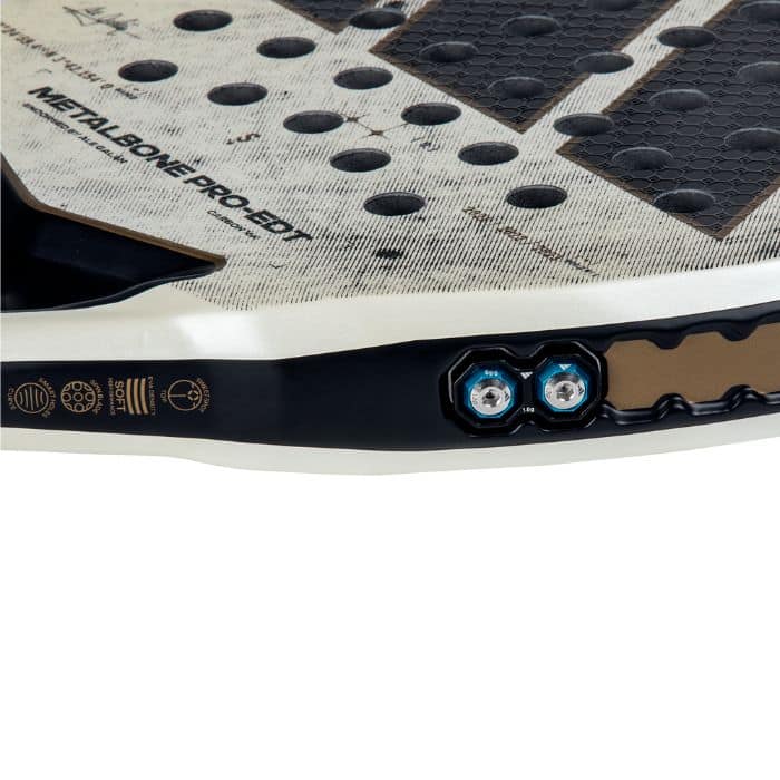 Detalle del marco de la Pala Adidas Metalbone Pro EDT
