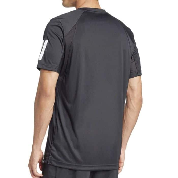 Camiseta Adidas Club 3STR Negra de Hombre