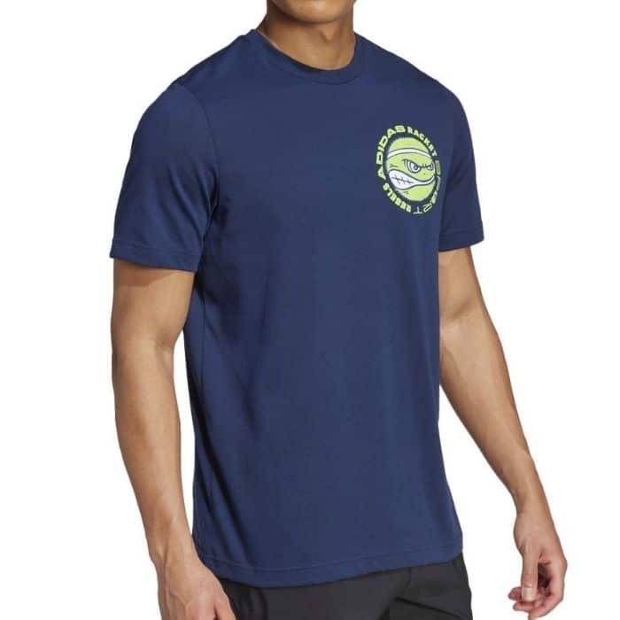 Camiseta Adidas Racket G Azul