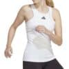 Camiseta Adidas YTank Blanca de Mujer
