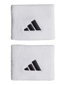Muñequeras Adidas Pequeñas Blancas