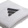 Muñequeras Adidas Cortas Blancas