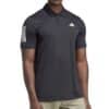 Polo Adidas Club 3STR Negro de Hombre