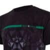 Detalle de la Camiseta Black Crown Atlanta Negra