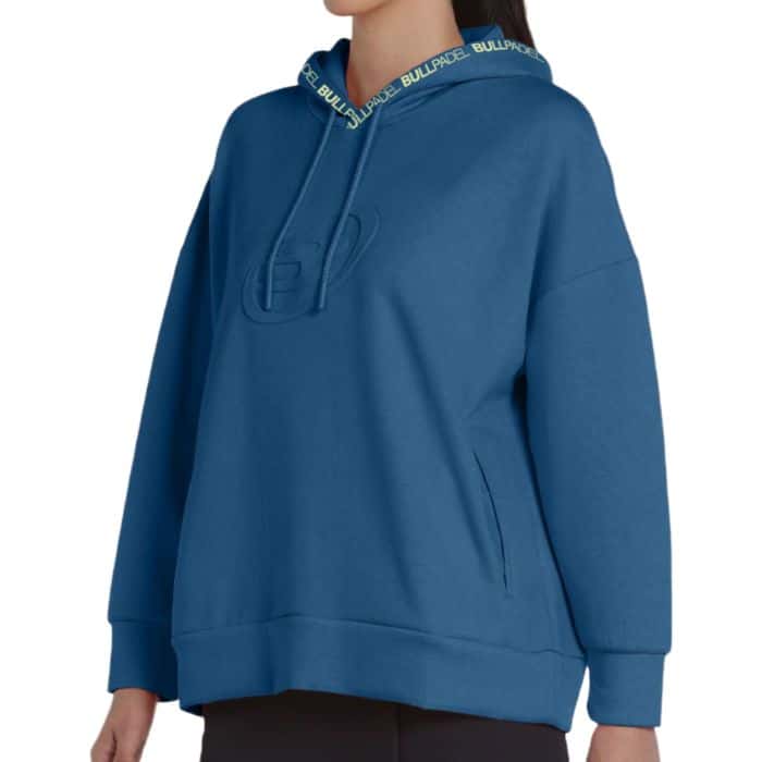 Sudadera Bullpadel Nardo Azul Bea González