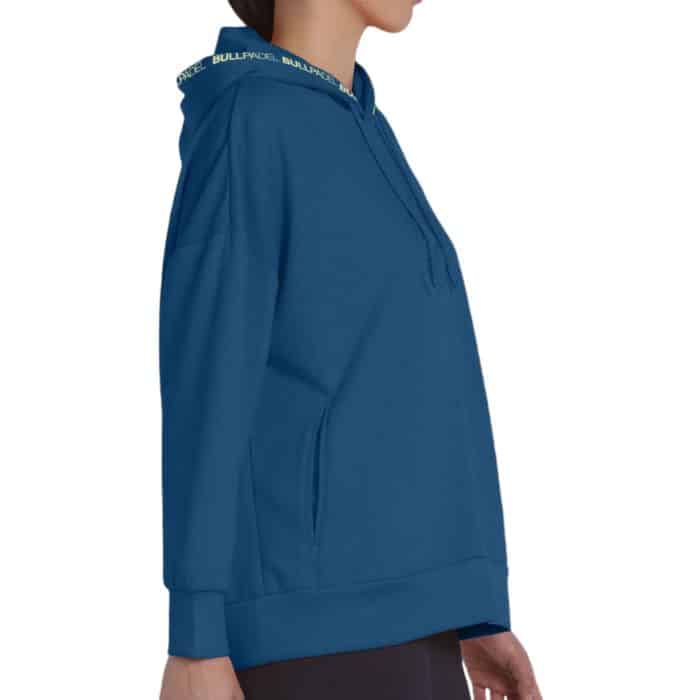 Sudadera Bullpadel Nardo Azul Woman