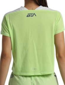 Camiseta Bullpadel Bilma Verde Manzana Mujer