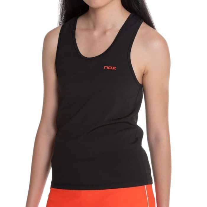 Camiseta de tirantes NOX Team W Negro