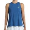 Camiseta de tirantes Bullpadel Batea Azul Oscuro Bea