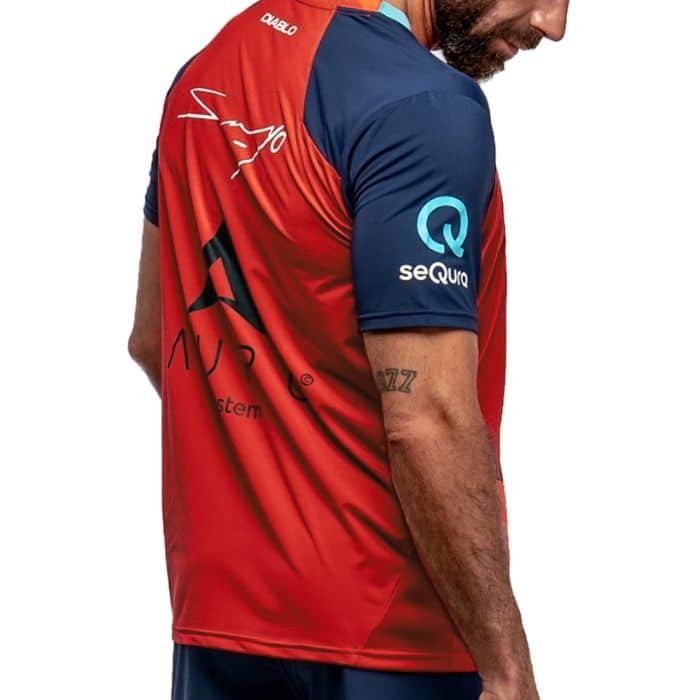 Camiseta SIUX Diablo de Sanyo Roja