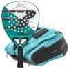 Pack Bullpadel - Pala Hack 04 + Paletero Bullpadel Petróleo