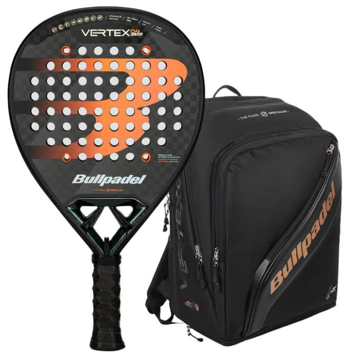 Pack Bullpadel - Pala Vertex Hybrid + Mochila